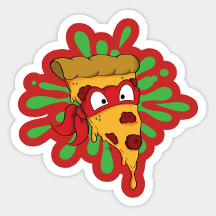 Raph Pizza Sticker